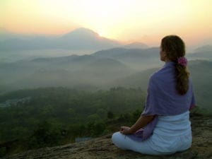 Meditation-ebooks-woman-meditating-peacefully