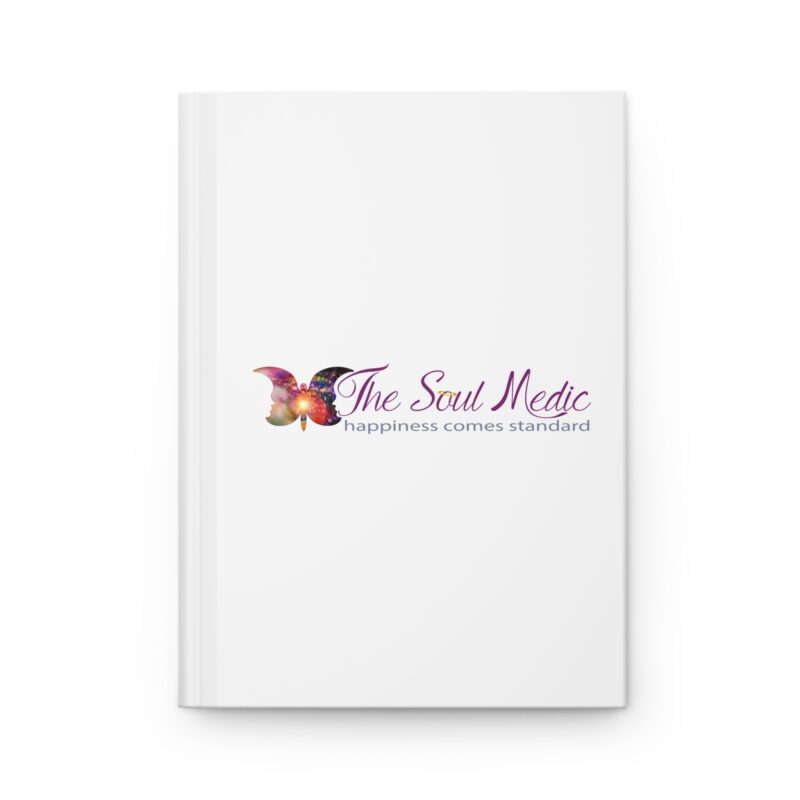 Inspirational Hardcover Journal - The Soul Medic: Happiness Comes Standard